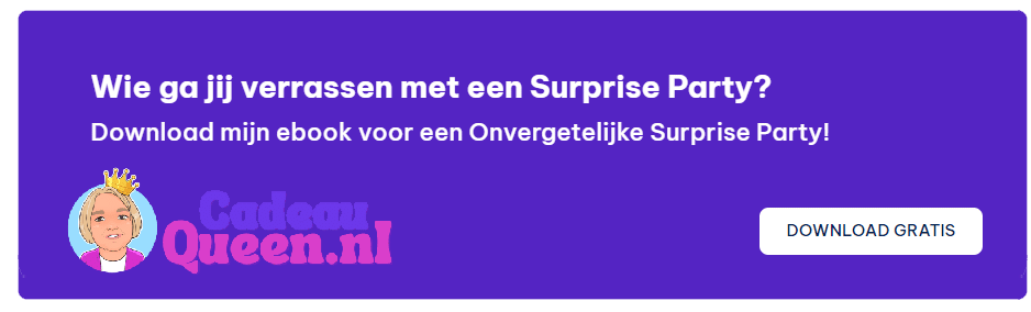 Download het ebook met tips voor een surprise party