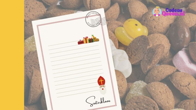 Download het gratis briefpapier van de Sint